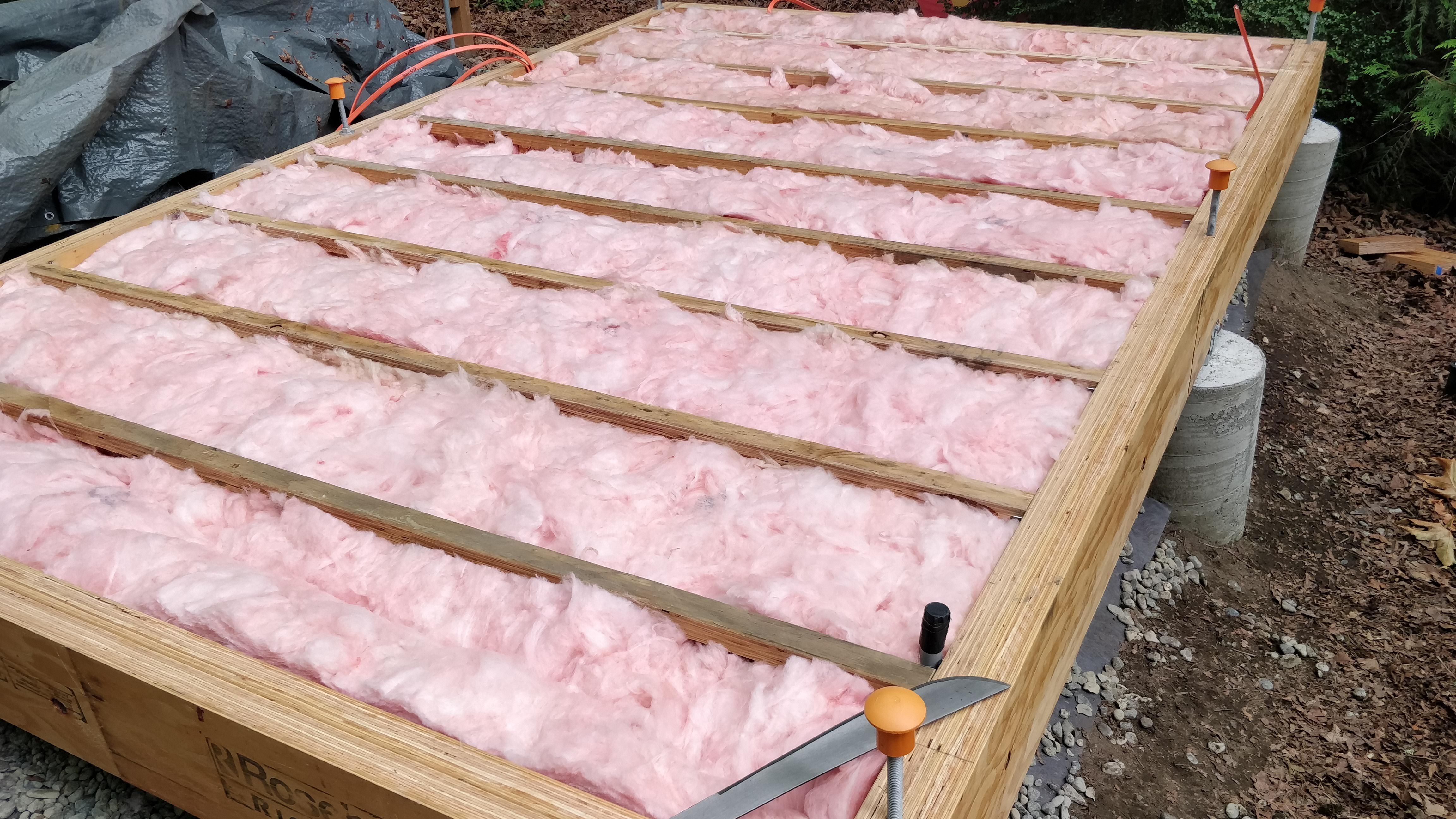 Floor system insulation