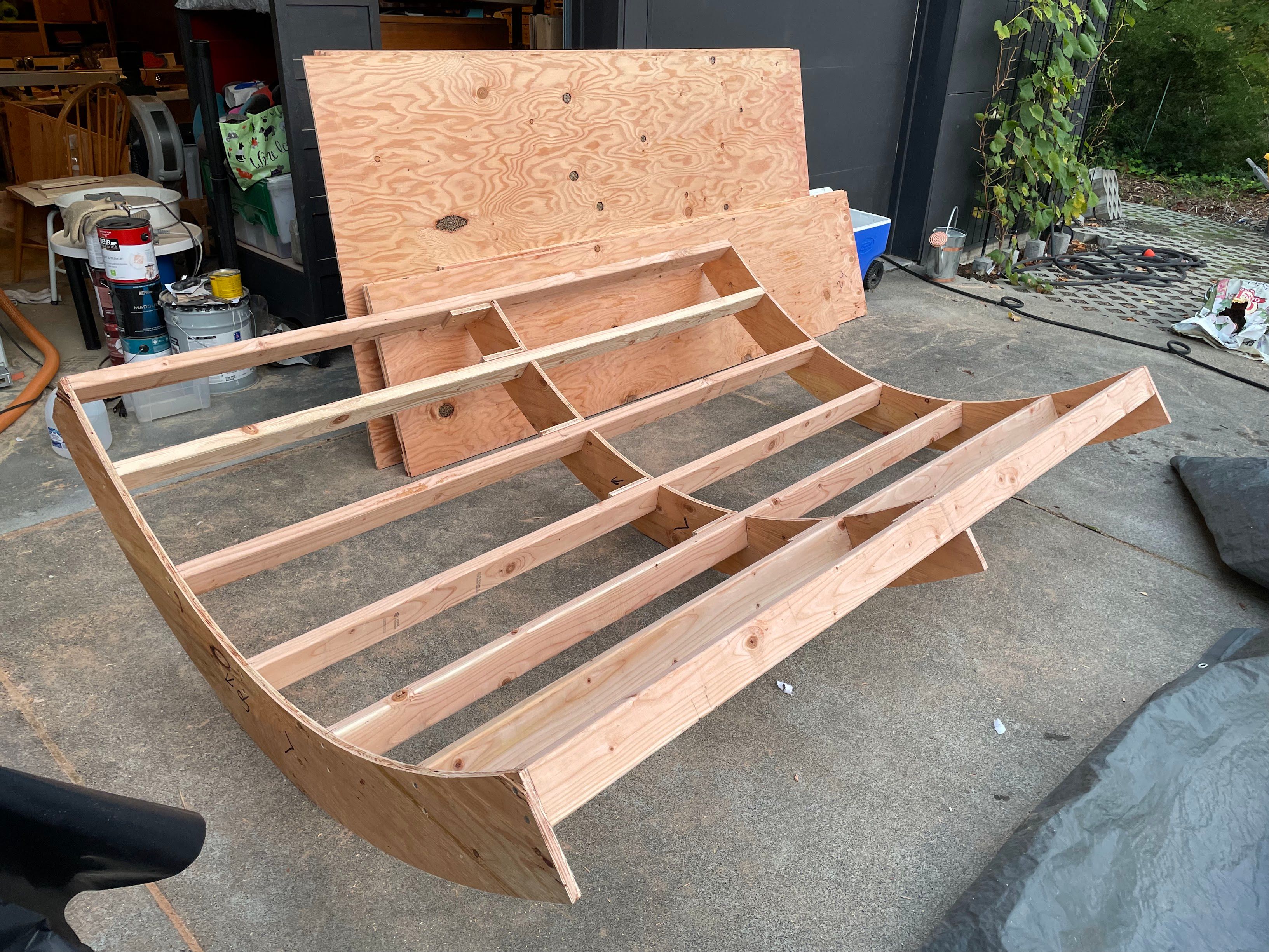 Wave piece #1, without skin