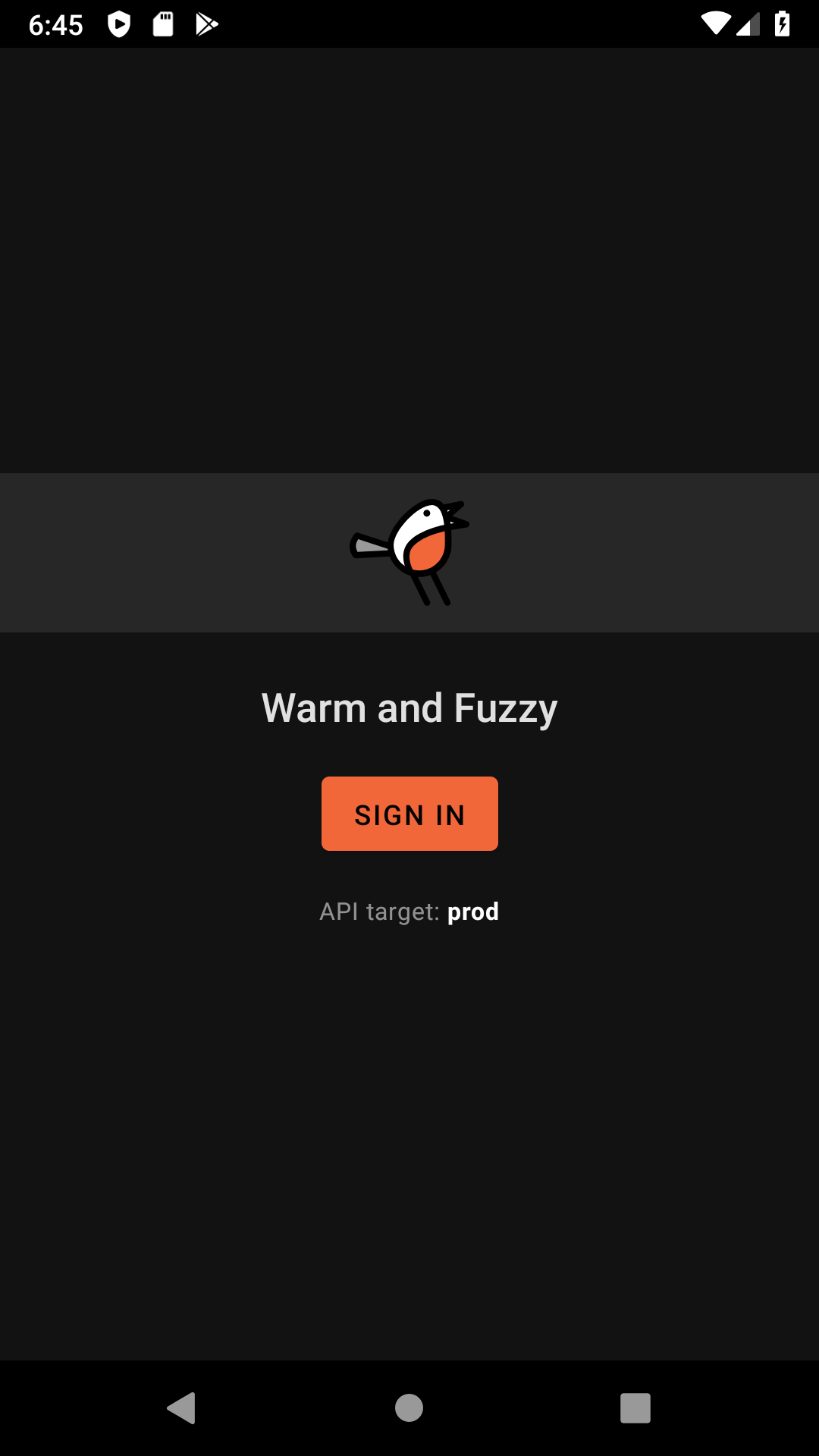 Waiting to log in