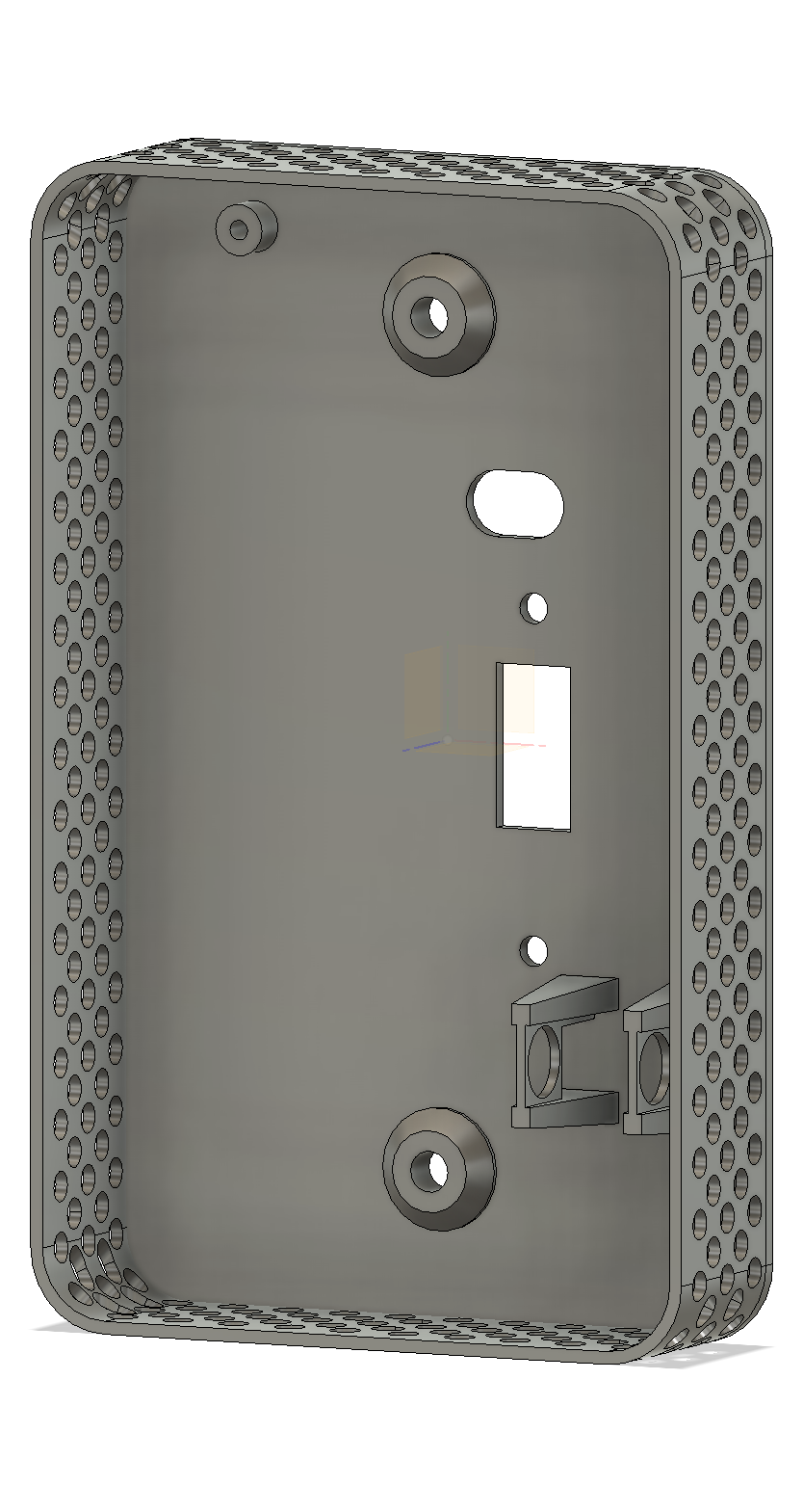 Two-part thermostat housing, just the base
